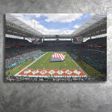 Hard Rock Stadium Canvas Prints Wall Art - Painting Canvas, Wall Decor, Canvas Art, For Sale