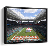 Hard Rock Stadium Framed Canvas Prints Wall Art - Painting Canvas, Wall Decor, Canvas Art, Floating Frame