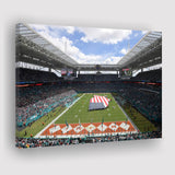 Hard Rock Stadium Canvas Prints Wall Art - Painting Canvas, Wall Decor, Canvas Art, For Sale