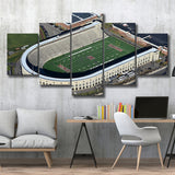 Harvard Crimson Wall Art Harvard Stadium Canvas Prints American,Multi Panels,Sport Stadium Art Prints, Fan Gift