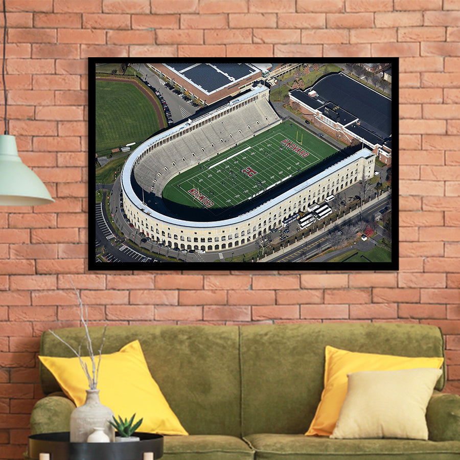 Harvard Crimson Wall Art Harvard Stadium Art Prints American,Sport Stadium Art Prints, Fan Gift, Wall Decor