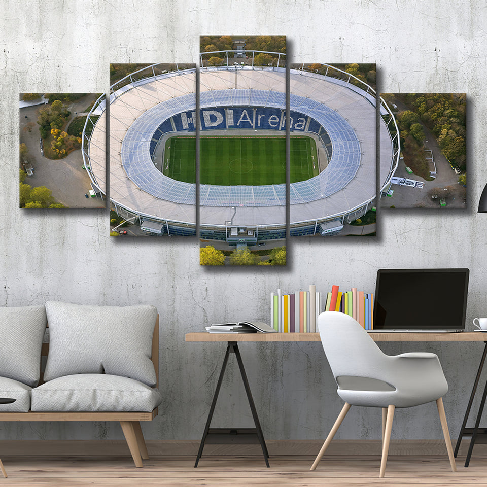 Hdi Arena, Stadium Canvas, Sport Art, Large Canvas, Multi Panels, Canvas Prints Wall Art Decor