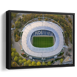 Hdi Arena, Stadium Canvas, Sport Art, Gift for him, Framed Canvas Prints Wall Art Decor, Framed Picture