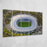 Hdi Arena, Stadium Canvas, Sport Art, Gift for him, Multi Panels B, Canvas Prints Wall Art Decor