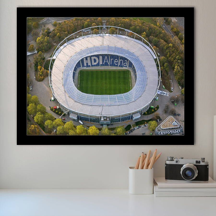 Hdi Arena, Stadium Canvas, Sport Art, Gift for him, Framed Art Prints Wall Art Decor, Framed Picture