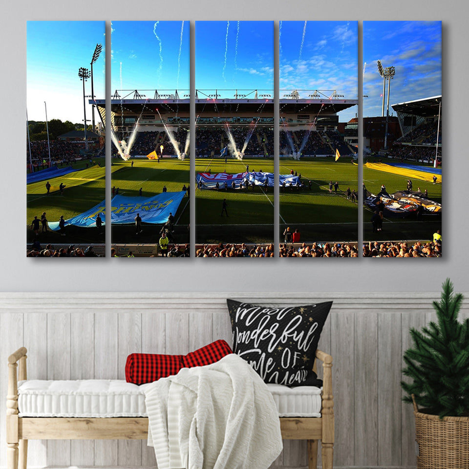Headingley Stadium, Stadium Canvas, Sport Art, Gift for him, Multi Panels B, Canvas Prints Wall Art Decor