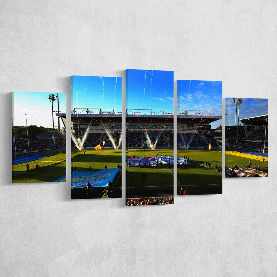 Headingley Stadium, Stadium Canvas, Sport Art, Large Canvas, Multi Panels, Canvas Prints Wall Art Decor