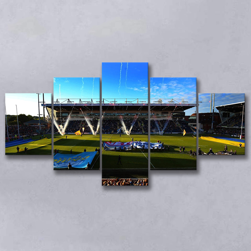 Headingley Stadium, Stadium Canvas, Sport Art, Large Canvas, Multi Panels, Canvas Prints Wall Art Decor