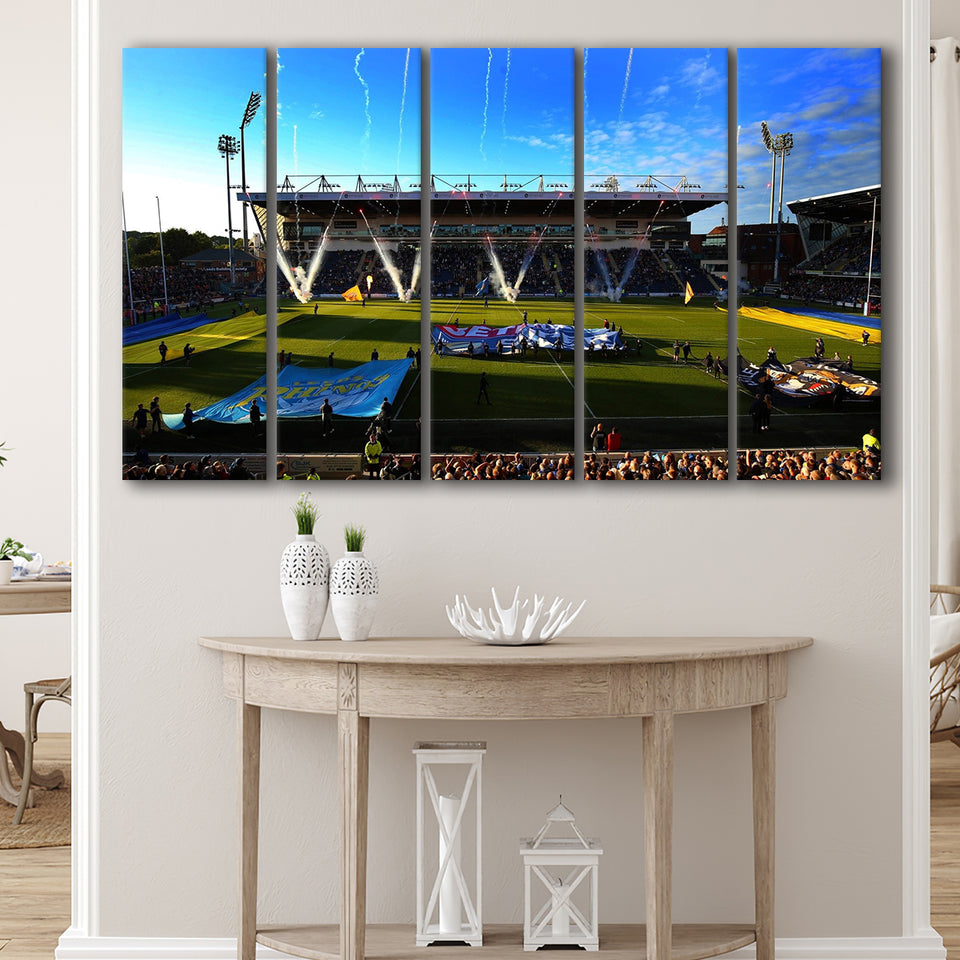 Headingley Stadium, Stadium Canvas, Sport Art, Gift for him, Multi Panels B, Canvas Prints Wall Art Decor