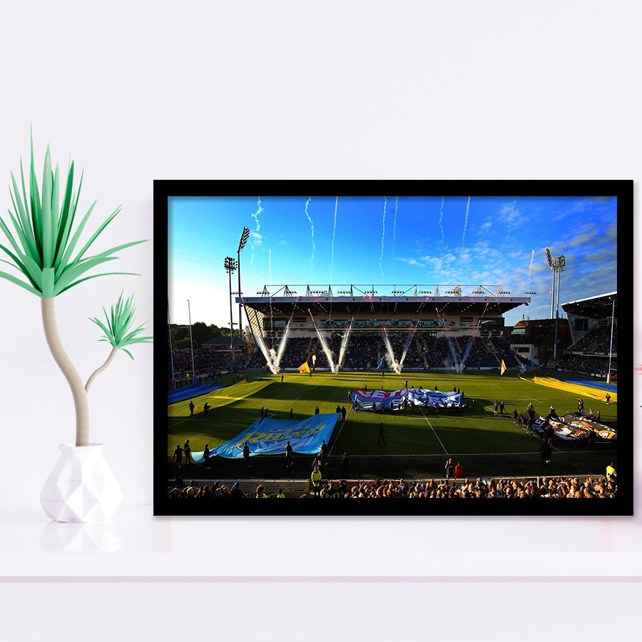 Headingley Stadium, Stadium Canvas, Sport Art, Gift for him, Framed Art Prints Wall Art Decor, Framed Picture