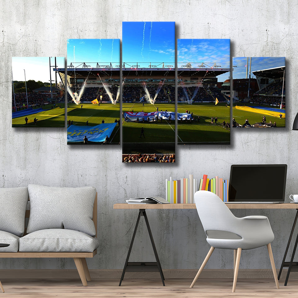 Headingley Stadium, Stadium Canvas, Sport Art, Large Canvas, Multi Panels, Canvas Prints Wall Art Decor