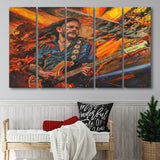 Heavy Metal Culture Wall Art 5 Piece B Canvas Prints Wall Art, Multi Panels,Large Canvas