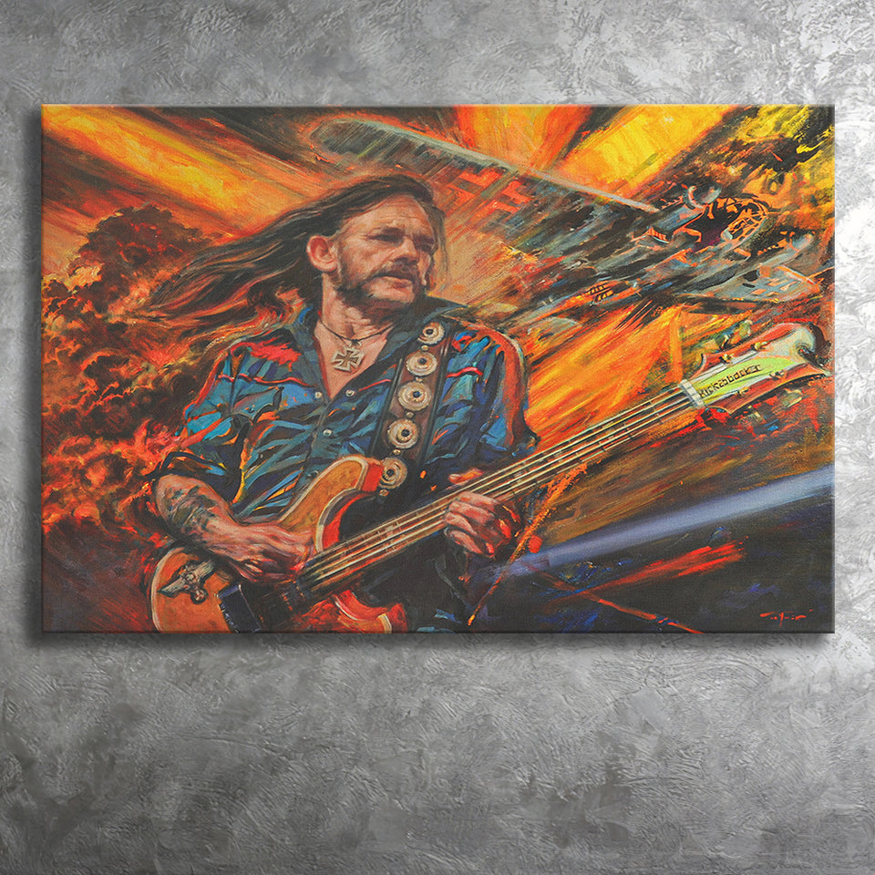 Heavy Metal Culture Wall Art Canvas Prints Wall Art Decor - Painting Canvas,Home Decor, Ready to Hang