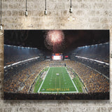 Heinz Field Stadium Canvas Prints Pittsburgh Steelers Wall Art American,Sport Stadium Art Prints, Fan Gift, Wall Decor