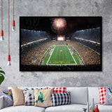Heinz Field Stadium Art Prints Pittsburgh Steelers Wall Art American,Sport Stadium Art Prints, Fan Gift, Wall Decor