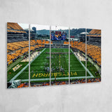Heinz Field Pitters burgh Panthers, Stadium Canvas, Sport Art, Gift for him, Multi Panels B, Canvas Prints Wall Art Decor