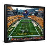 Heinz Field Pitters burgh Panthers, Stadium Canvas, Sport Art, Gift for him, Framed Art Prints Wall Art Decor, Framed Picture