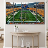 Heinz Field Pitters burgh Panthers, Stadium Canvas, Sport Art, Gift for him, Multi Panels B, Canvas Prints Wall Art Decor