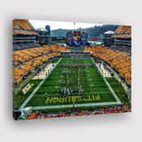 Heinz Field Pitters burgh Panthers, Stadium Canvas, Sport Art, Gift for him, Fan Gift, Canvas Prints Wall Art Decor