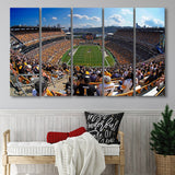 Heinz field Pittsburgh Steelers, Stadium Canvas, Sport Art, Gift for him, Multi Panels B, Canvas Prints Wall Art Decor