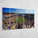 Heinz field Pittsburgh Steelers, Stadium Canvas, Sport Art, Gift for him, Multi Panels B, Canvas Prints Wall Art Decor