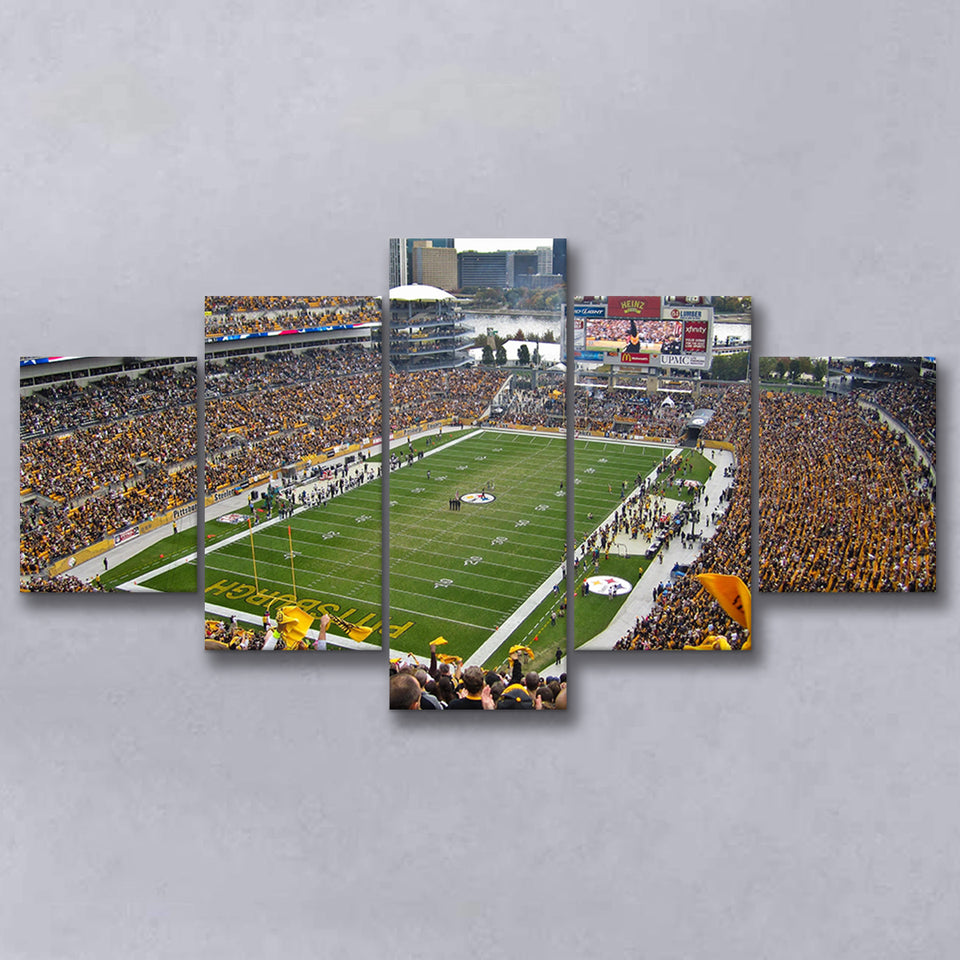 Heinz field sports Stadium, Stadium Canvas, Sport Art, Large Canvas, Multi Panels, Canvas Prints Wall Art Decor