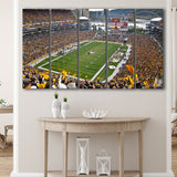 Heinz field sports Stadium, Stadium Canvas, Sport Art, Gift for him, Multi Panels B, Canvas Prints Wall Art Decor