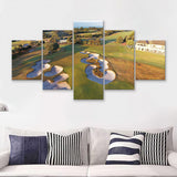Hidden Gems Play Golf Australia  5 Pieces Canvas Prints Wall Art - Painting Canvas, Multi Panel, Home Wall Decor, For Sale
