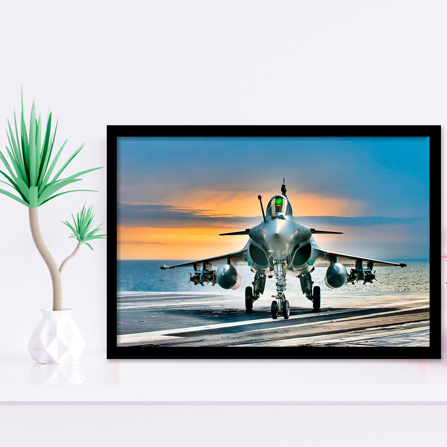 High Resolution Military Aircraft Plane Framed Art Prints Wall Decor - Painting Art, Framed Picture, Ready to Hang