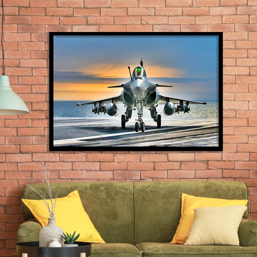 High Resolution Military Aircraft Plane Framed Art Prints Wall Decor - Painting Art, Framed Picture, Ready to Hang