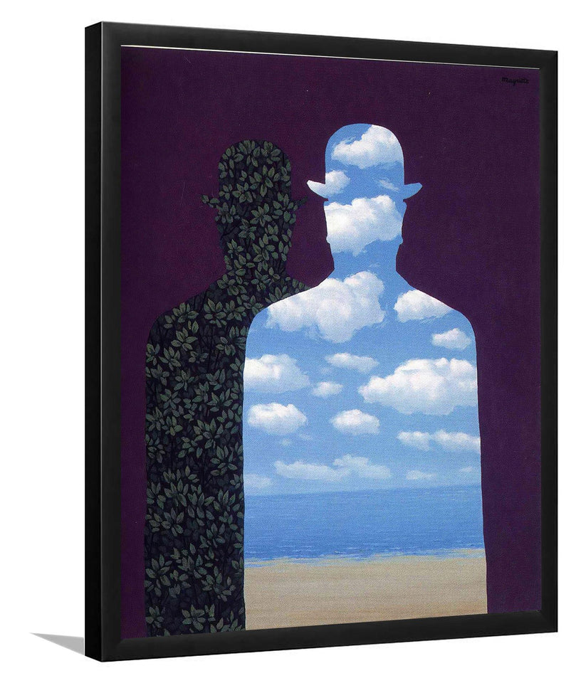High Society 1962 by Rene Magritte-Art Print, Frame Art, Plexiglas Cover