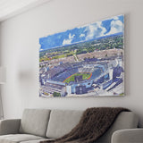 Highmark Stadium Bills Watercolor, Sport Art Prints Fan Gift, Canvas Prints Wall Art Decor
