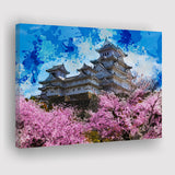 Himeji Castle Canvas Prints Wall Art Decor - Painting Canvas, Art Print, Home Decor, Ready to Hang