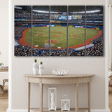 Hiram Bithorn Stadium, Stadium Canvas, Sport Art, Gift for him, Multi Panels B, Canvas Prints Wall Art Decor