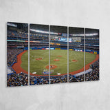 Hiram Bithorn Stadium, Stadium Canvas, Sport Art, Gift for him, Multi Panels B, Canvas Prints Wall Art Decor
