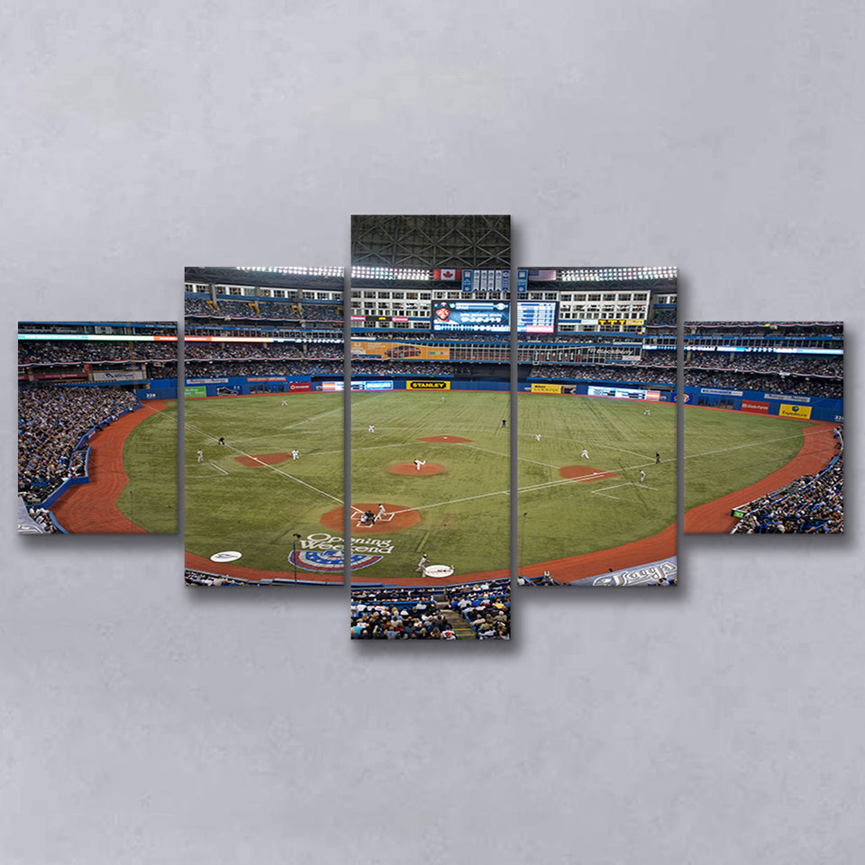 Hiram Bithorn Stadium, Stadium Canvas, Sport Art, Large Canvas, Multi Panels, Canvas Prints Wall Art Decor