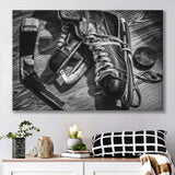 Hockey Equipment Cool Canvas Prints Wall Art Decor - Paiting Canvas, Art Prints, Wall Decor, For Sale