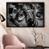 Hockey Equipment Cool Framed Canvas Prints Wall Art Decor - Paiting Canvas, Art Prints, Floating Frame