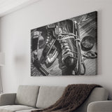 Hockey Equipment Cool Canvas Prints Wall Art Decor - Paiting Canvas, Art Prints, Wall Decor, For Sale