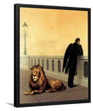 Homesickness By Ren?Magritte-Art Print,Frame Art,Plexiglass Cover
