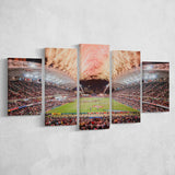 Hong Kong National Stadium, Stadium Canvas, Sport Art, Large Canvas, Multi Panels, Canvas Prints Wall Art Decor