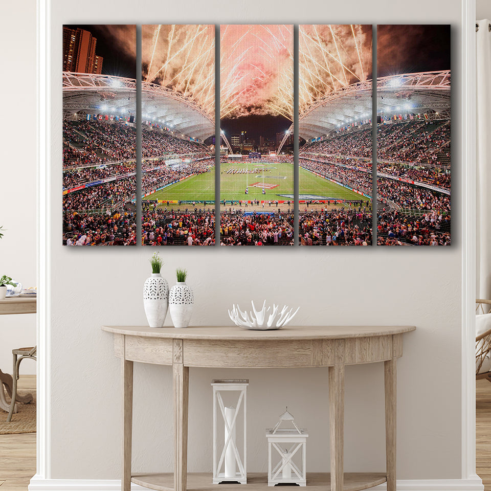 Hong Kong National Stadium, Stadium Canvas, Sport Art, Gift for him, Multi Panels B, Canvas Prints Wall Art Decor