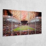 Hong Kong National Stadium, Stadium Canvas, Sport Art, Gift for him, Multi Panels B, Canvas Prints Wall Art Decor