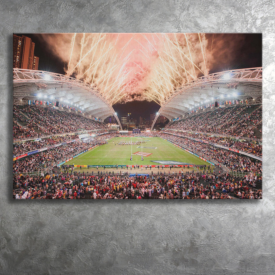 Hong Kong National Stadium, Stadium Canvas, Sport Art, Gift for him, Fan Gift, Canvas Prints Wall Art Decor