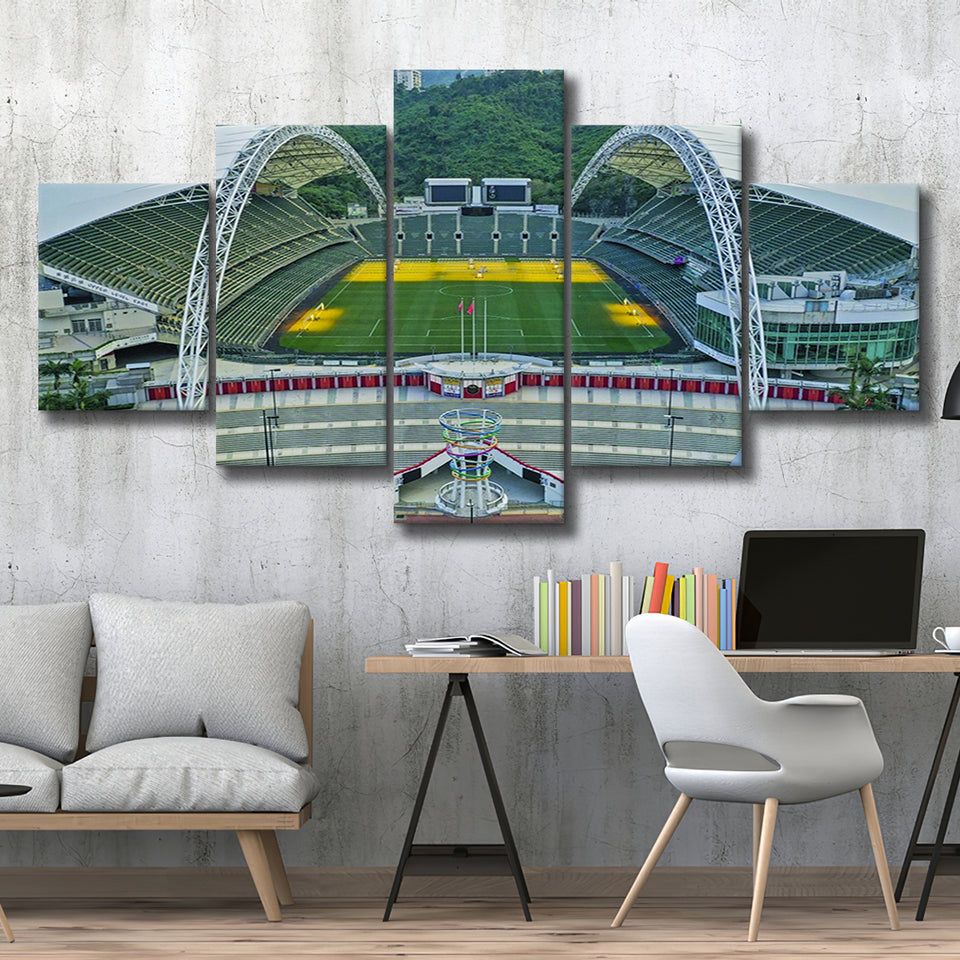 Hong Kong Rugby Stadium, Stadium Canvas, Sport Art, Large Canvas, Multi Panels, Canvas Prints Wall Art Decor