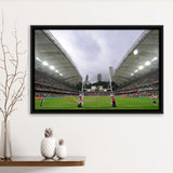 Hong Kong Stadium, Stadium Canvas, Sport Art, Gift for him, Framed Canvas Prints Wall Art Decor, Framed Picture