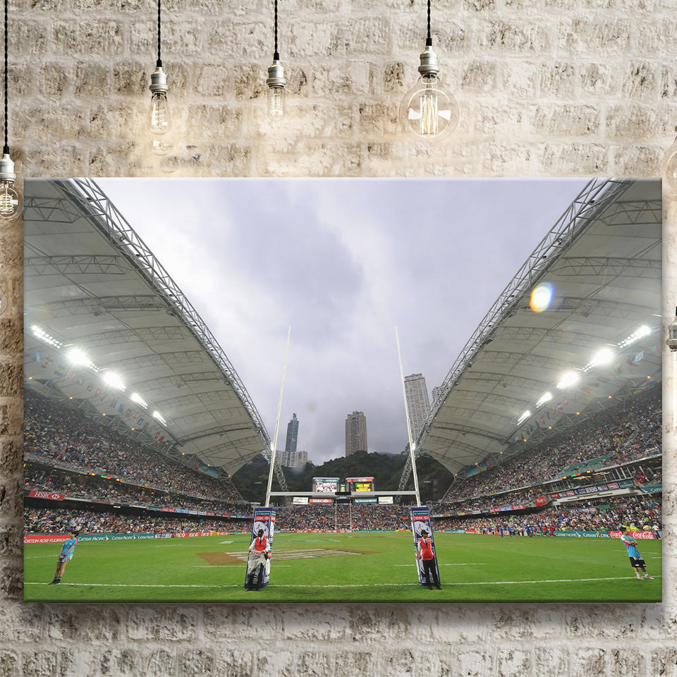Hong Kong Stadium, Stadium Canvas, Sport Art, Gift for him, Fan Gift, Canvas Prints Wall Art Decor