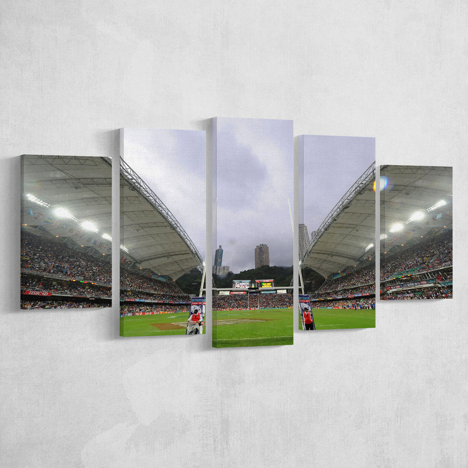 Hong Kong Stadium, Stadium Canvas, Sport Art, Large Canvas, Multi Panels, Canvas Prints Wall Art Decor