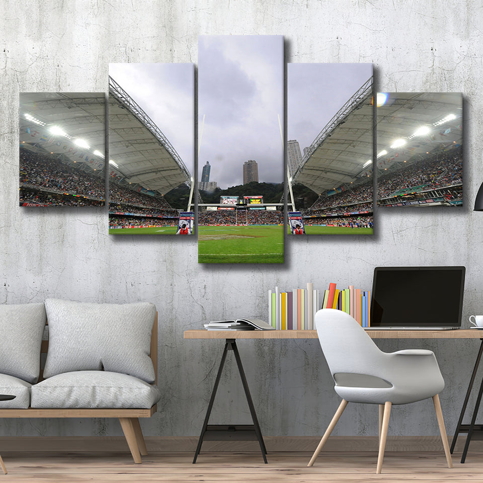 Hong Kong Stadium, Stadium Canvas, Sport Art, Large Canvas, Multi Panels, Canvas Prints Wall Art Decor
