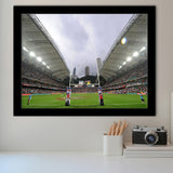 Hong Kong Stadium, Stadium Canvas, Sport Art, Gift for him, Framed Art Prints Wall Art Decor, Framed Picture
